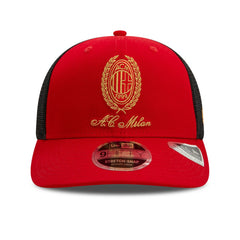 AC Milan New Era Heritage Gold Original Fit 9FIFTY Stretch-Snap Hat Red - New Era sale