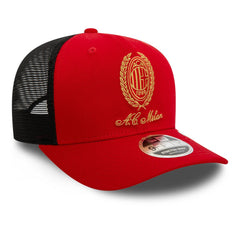 AC Milan New Era Heritage Gold Original Fit 9FIFTY Stretch-Snap Hat Red - New Era sale
