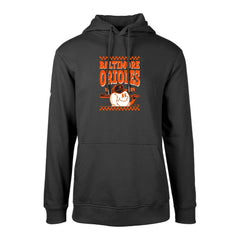 Baltimore Orioles Levelwear  Podium Inaugural Pullover Hoodie - Black Hoodies