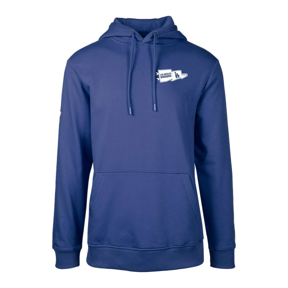 Los Angeles Dodgers Levelwear  Podium Rafters Pullover Hoodie - Royal Hoodies