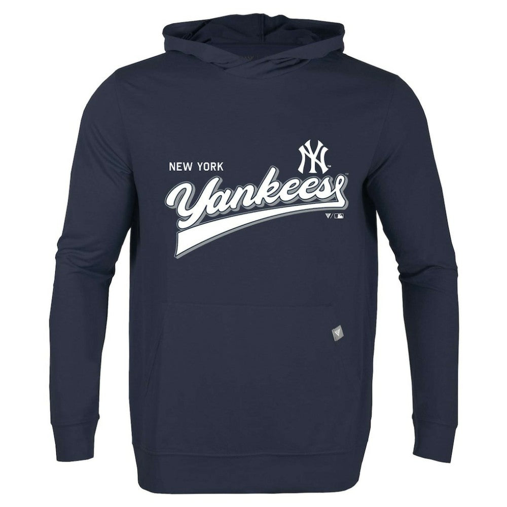 New York Yankees Levelwear  Relay 2.0 Retro Pullover Hoodie - Navy Hoodies