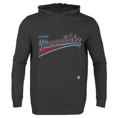 Arizona Diamondbacks Levelwear  Relay 2.0 Retro Pullover Hoodie - Black Hoodies