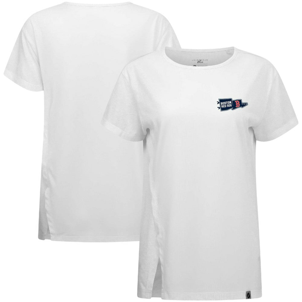 Boston Red Sox Levelwear Women's  Influx Rafters T-Shirt - White T-shirts