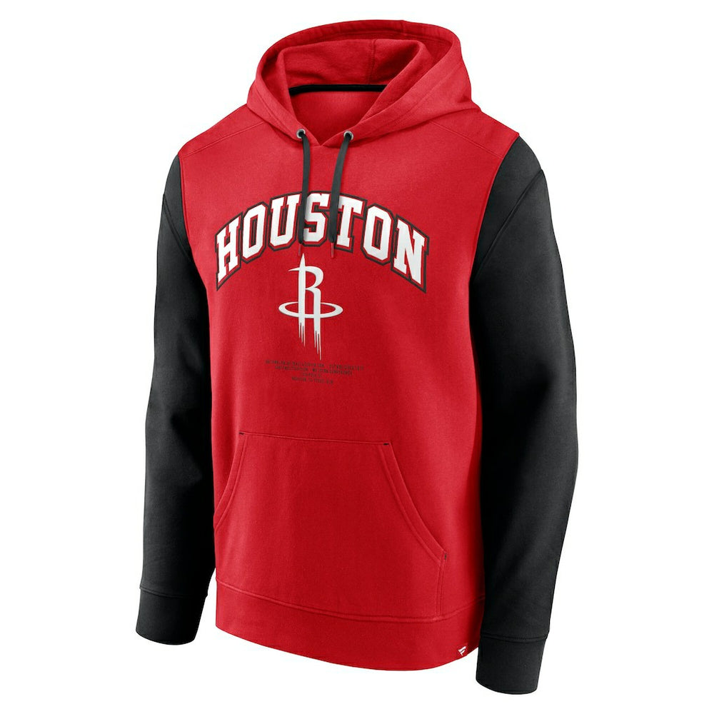 Houston Rockets Scorer Pullover Hoodie Red - Fanatics