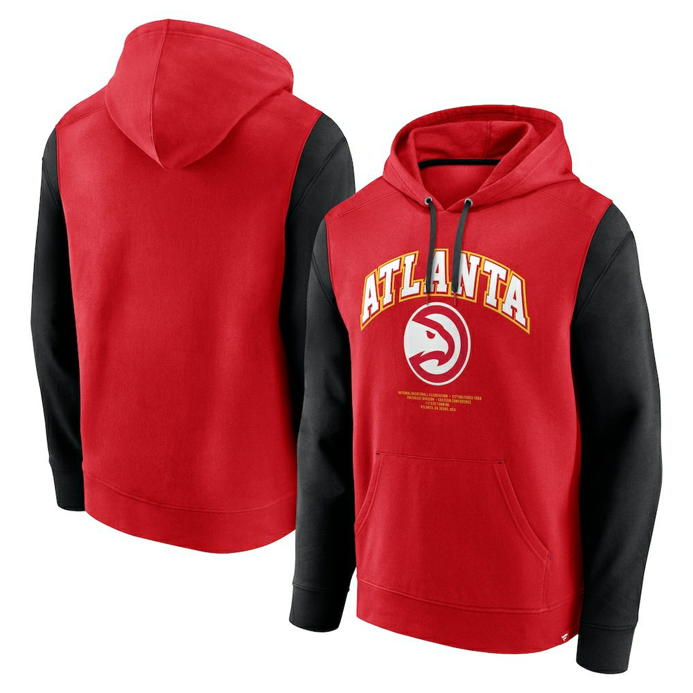 Atlanta Hawks Scorer Pullover Hoodie Red - Fanatics