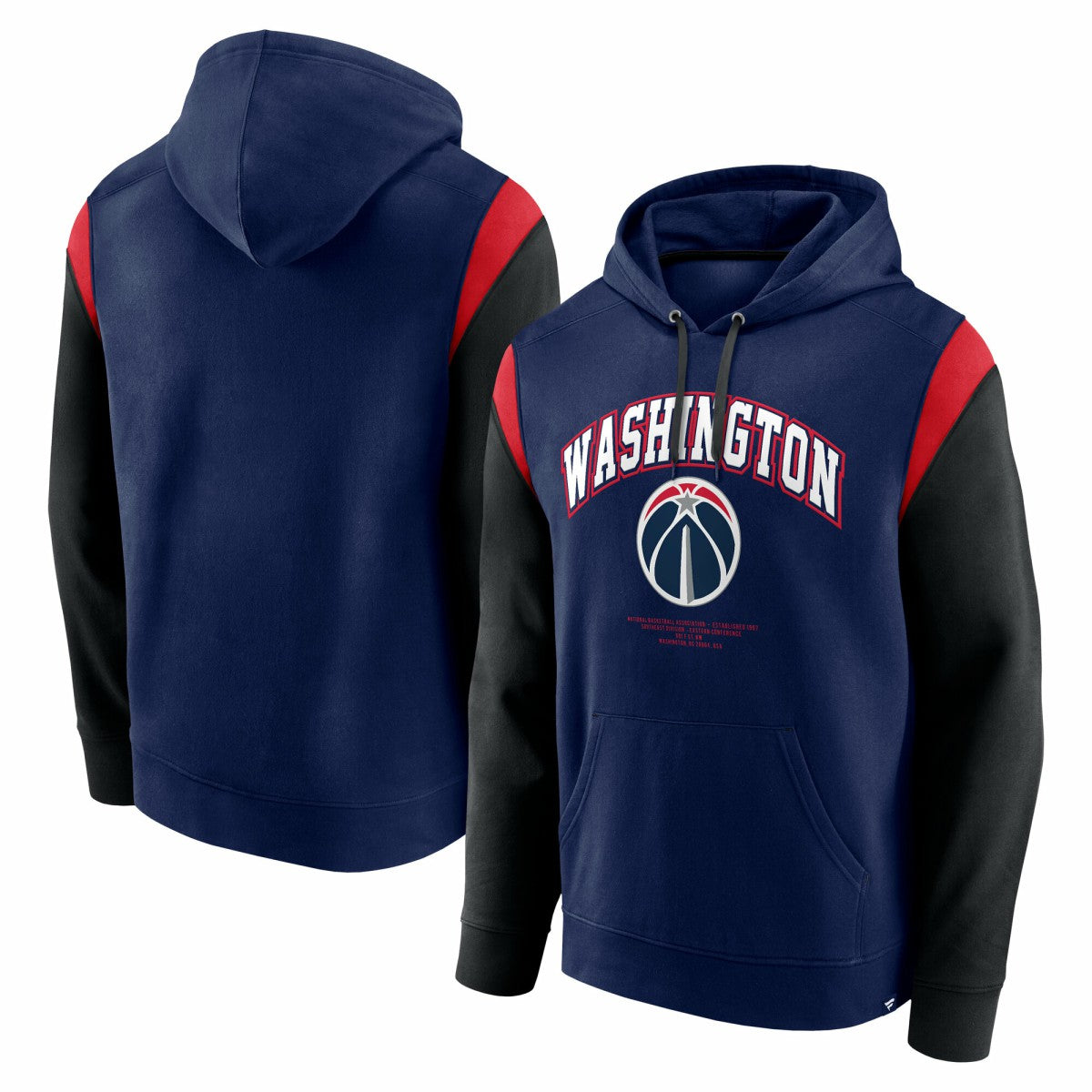 Washington Wizards Scorer Pullover Hoodie Navy - Fanatics