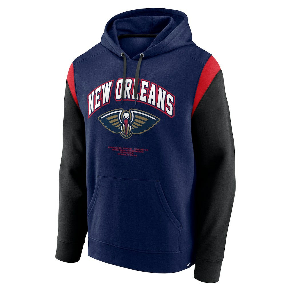 New Orleans Pelicans Scorer Pullover Hoodie Navy - Fanatics