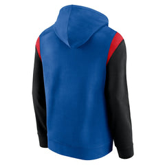 Philadelphia 76ers Scorer Pullover Hoodie Royal - Fanatics