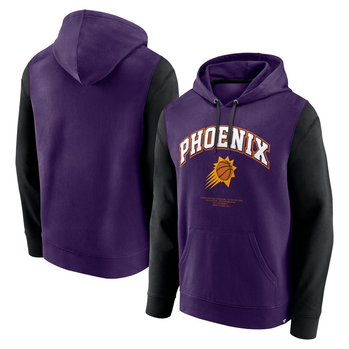 Phoenix Suns Scorer Pullover Hoodie Purple/Black - Fanatics