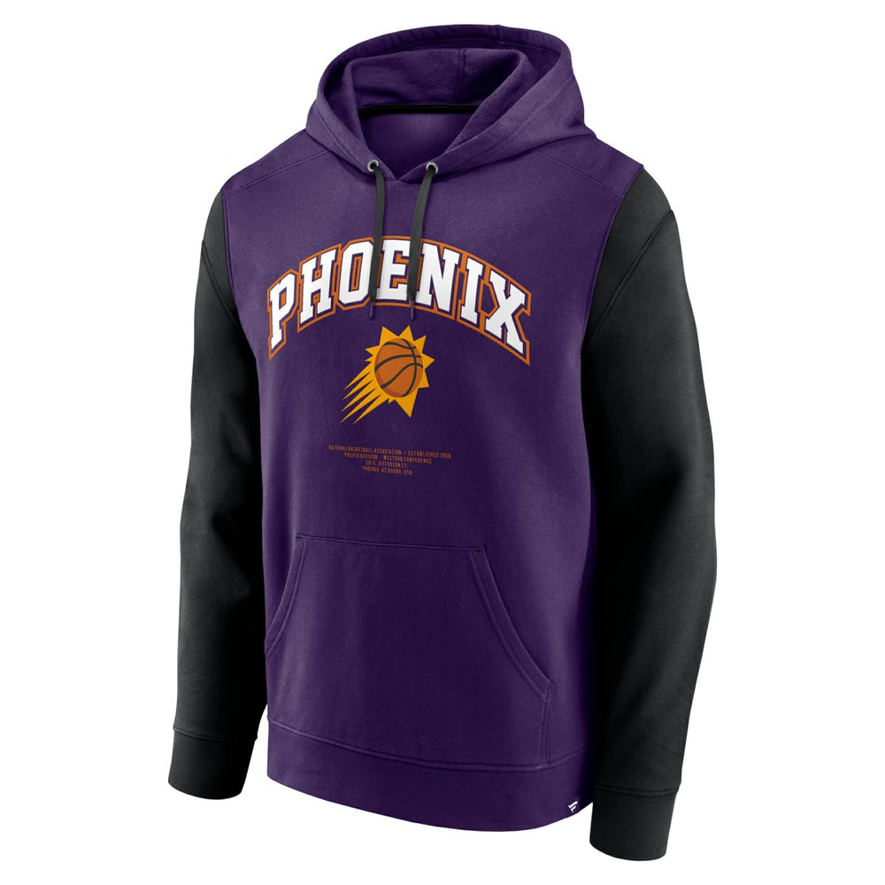 Phoenix Suns Scorer Pullover Hoodie Purple/Black - Fanatics
