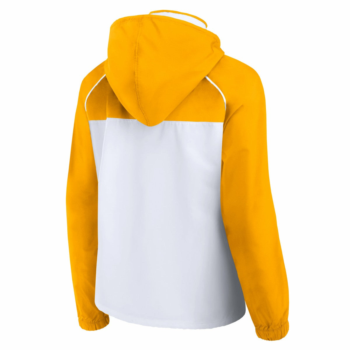 Los Angeles Lakers Women's Anorak Raglan Full-Zip Hoodie Jacket White/Gold - Fanatics