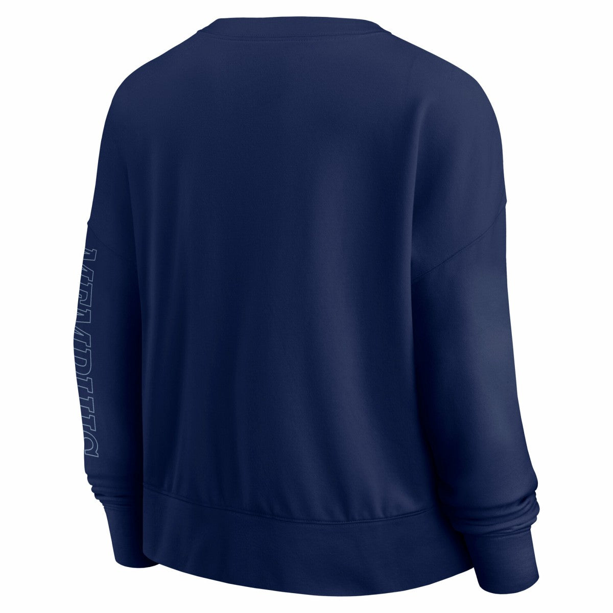 Memphis Grizzlies Women's Oversized Game Day Pullover Sweatshirt Navy - Fanatics