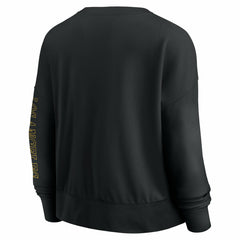Los Angeles Lakers Women's Oversized Game Day Pullover Sweatshirt Black - Fanatics