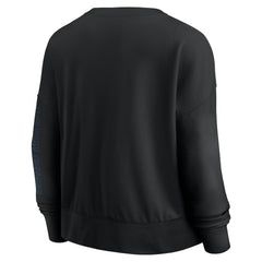 Golden State Warriors Women's Oversized Game Day Pullover Sweatshirt Black - Fanatics outlet