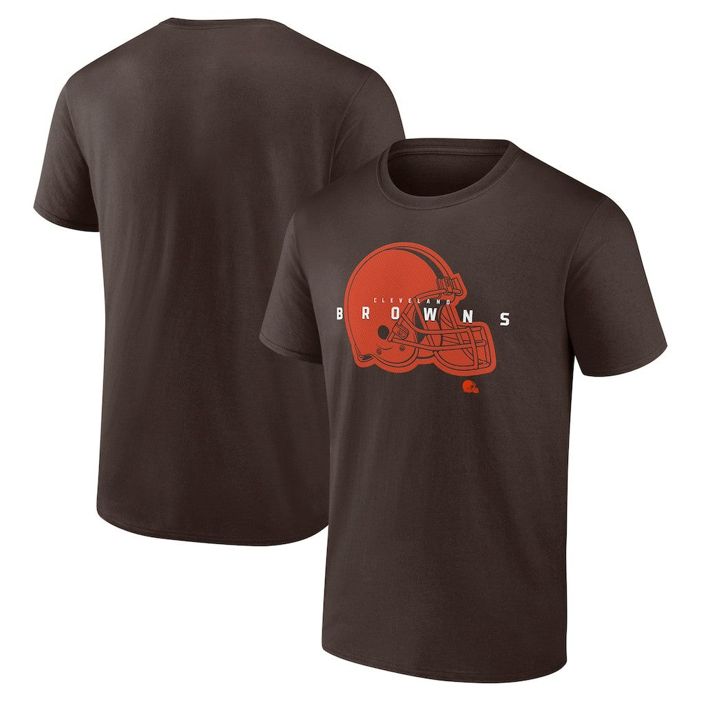 Cleveland Browns Coordinate T-Shirt - Brown T-shirts