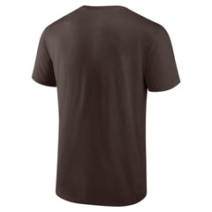 Cleveland Browns Coordinate T-Shirt - Brown T-shirts