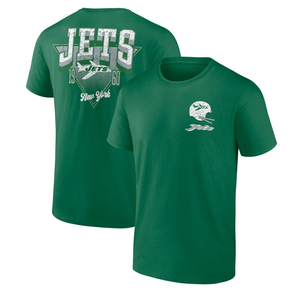 New York Jets Never Over T-Shirt - Kelly Green T-shirts