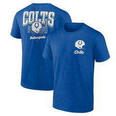 Indianapolis Colts Never Over T-Shirt - Royal T-shirts