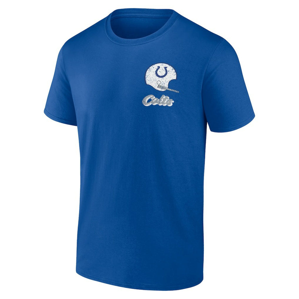 Indianapolis Colts Never Over T-Shirt - Royal T-shirts