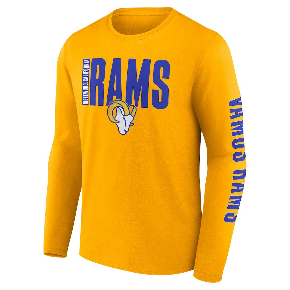 Los Angeles Rams Vision Long Sleeve T-Shirt - Gold T-shirts
