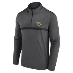 Jacksonville Jaguars Head-to-Head Quarter-Zip Pullover - Charcoal Pullover
