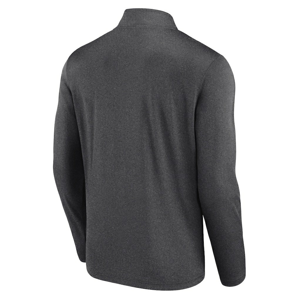 Jacksonville Jaguars Head-to-Head Quarter-Zip Pullover - Charcoal Pullover