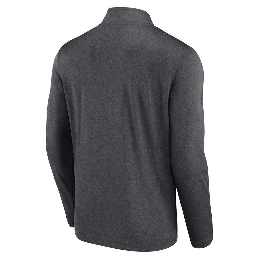 Jacksonville Jaguars Head-to-Head Quarter-Zip Pullover - Charcoal Pullover