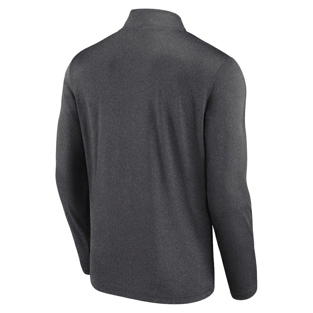 Las Vegas Raiders Head-to-Head Quarter-Zip Pullover - Charcoal Pullover