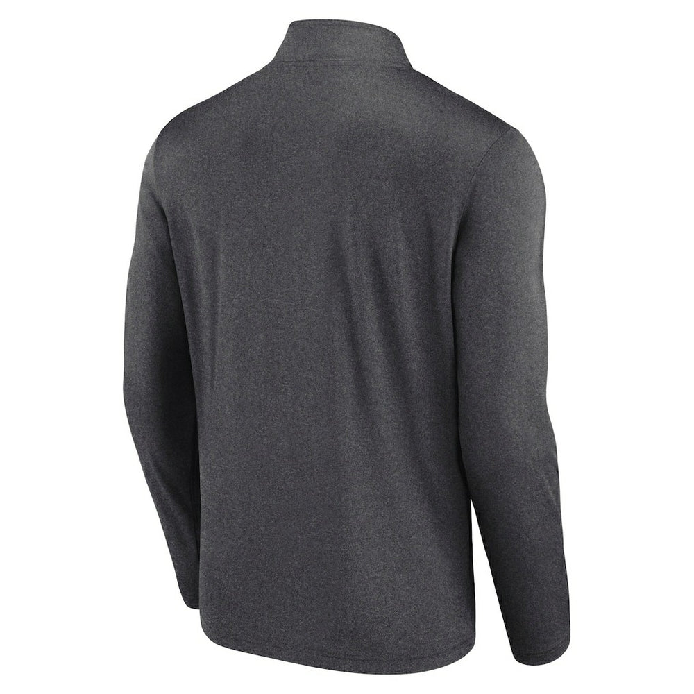 Las Vegas Raiders Head-to-Head Quarter-Zip Pullover - Charcoal Pullover