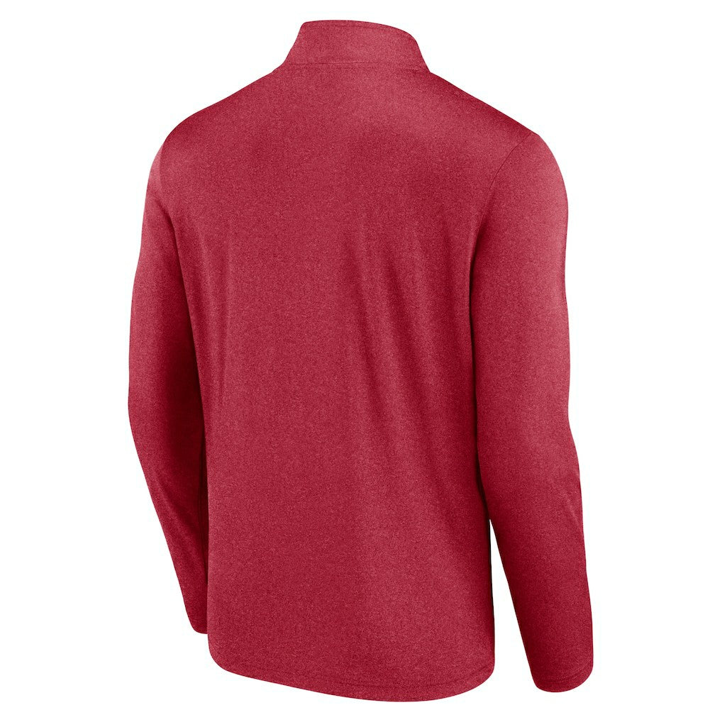 San Francisco 49ers Head-to-Head Quarter-Zip Pullover - Scarlet Pullover