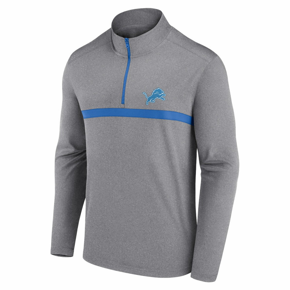 Detroit Lions Head-to-Head Quarter-Zip Pullover - Gray Pullover