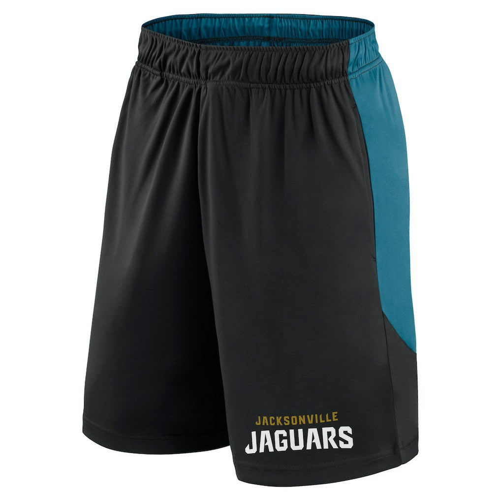 Jacksonville Jaguars Launch Shorts - Black/Teal Shorts