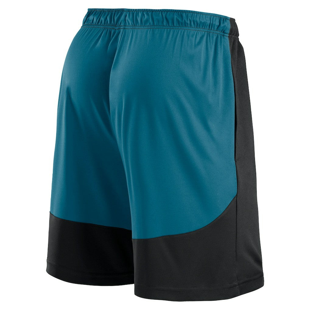 Jacksonville Jaguars Launch Shorts - Black/Teal Shorts