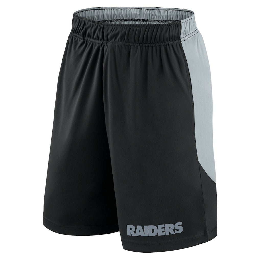 Las Vegas Raiders Launch Shorts - Black/Silver Shorts