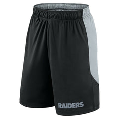 Las Vegas Raiders Launch Shorts - Black/Silver Shorts