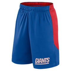 New York Giants Launch Shorts - Royal/Red Shorts