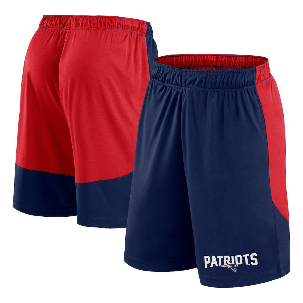 New England Patriots Launch Shorts - Navy/Red Shorts