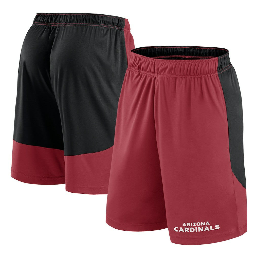 Arizona Cardinals Launch Shorts - Cardinal/Black Shorts