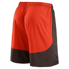 Cleveland Browns Launch Shorts - Brown/Red Shorts