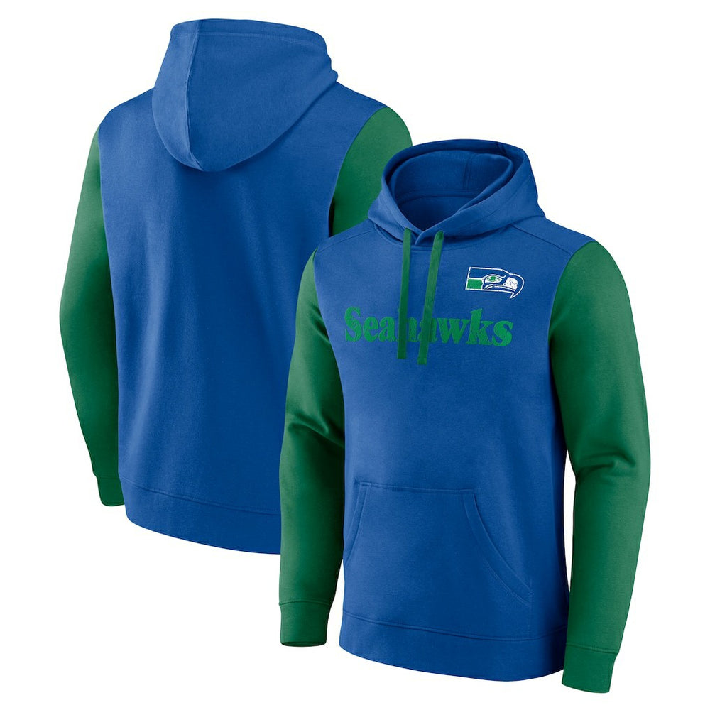 Seattle Seahawks Fleece Pullover Hoodie - Royal Hoodies