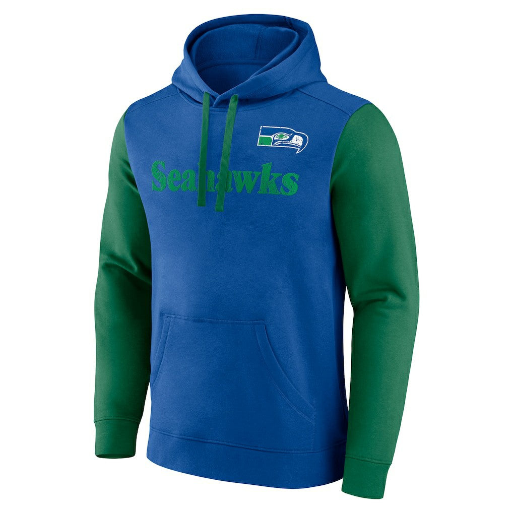 Seattle Seahawks Fleece Pullover Hoodie - Royal Hoodies