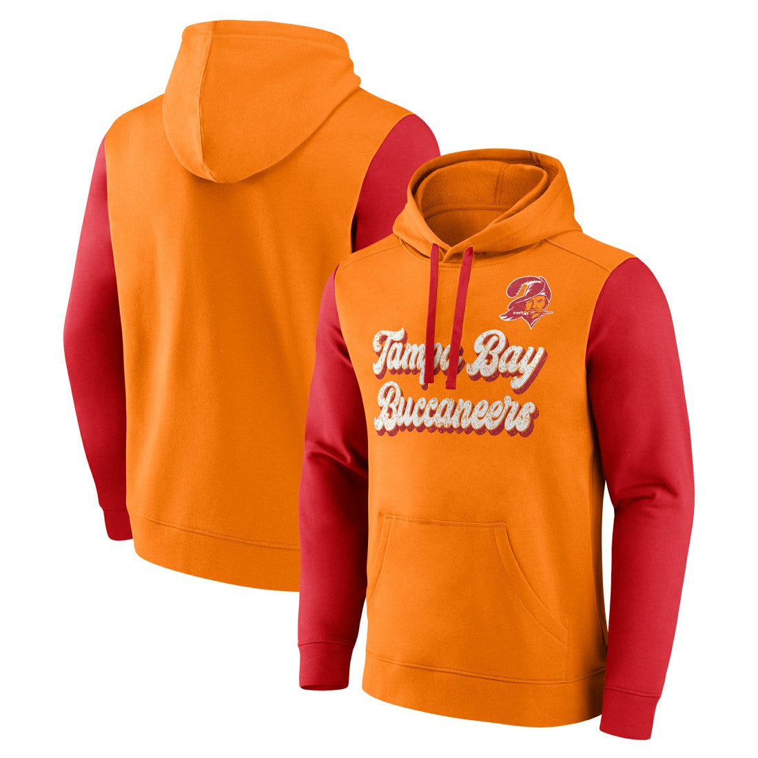 Tampa Bay Buccaneers Fleece Pullover Hoodie - Red Hoodies