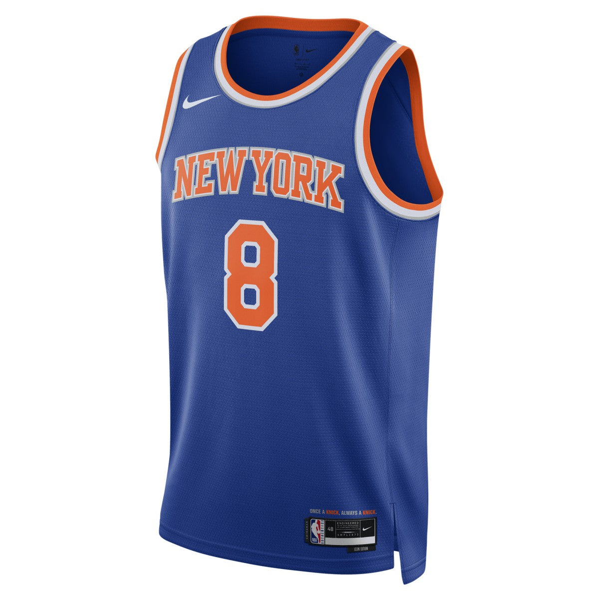 OG Anunoby New York Knicks Unisex Swingman Jersey Icon Edition Blue - Nike