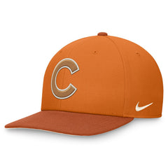 Chicago Cubs Nike Pro Dunk Performance Snapback Hat - Orange Hats