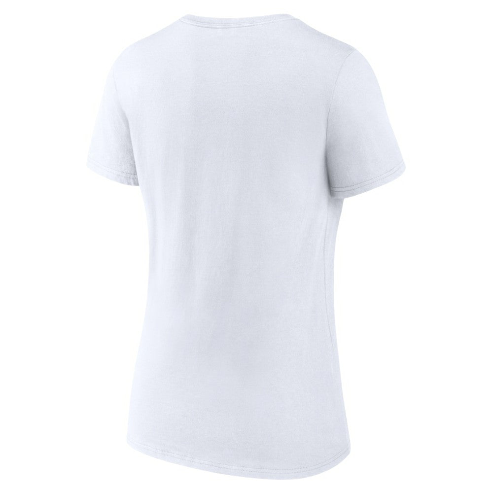 Philadelphia Flyers Fanatics Women's 2024 Hockey Fights Cancer V-Neck T-Shirt - White | US 201204252