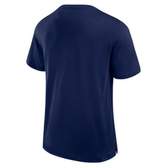 Seattle Kraken Fanatics Elevated Pima T-Shirt - Navy | US 201204301