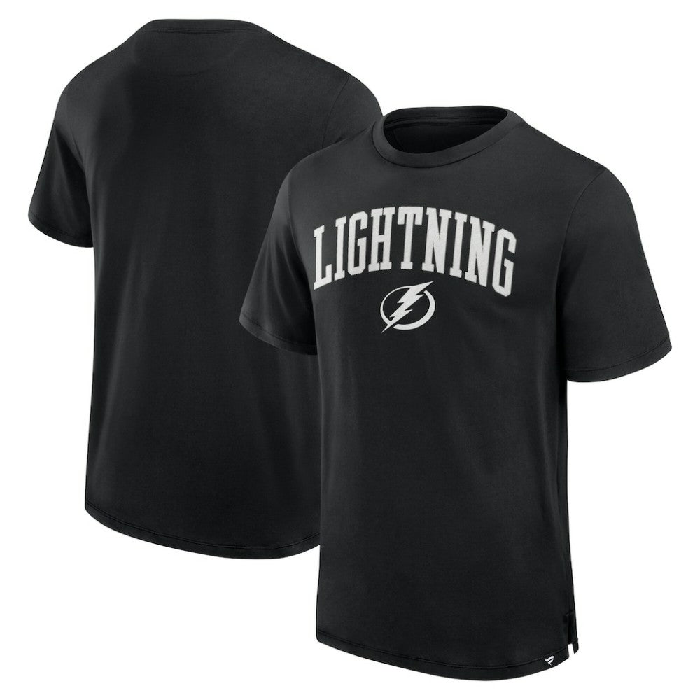 Tampa Bay Lightning Fanatics Elevated Pima T-Shirt - Black | US 201204303