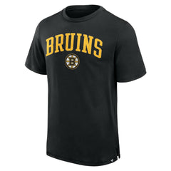 Boston Bruins Fanatics Elevated Pima T-Shirt - Black | US 201204312