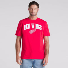 Detroit Red Wings Fanatics Elevated Pima T-Shirt - Red | US 201204314