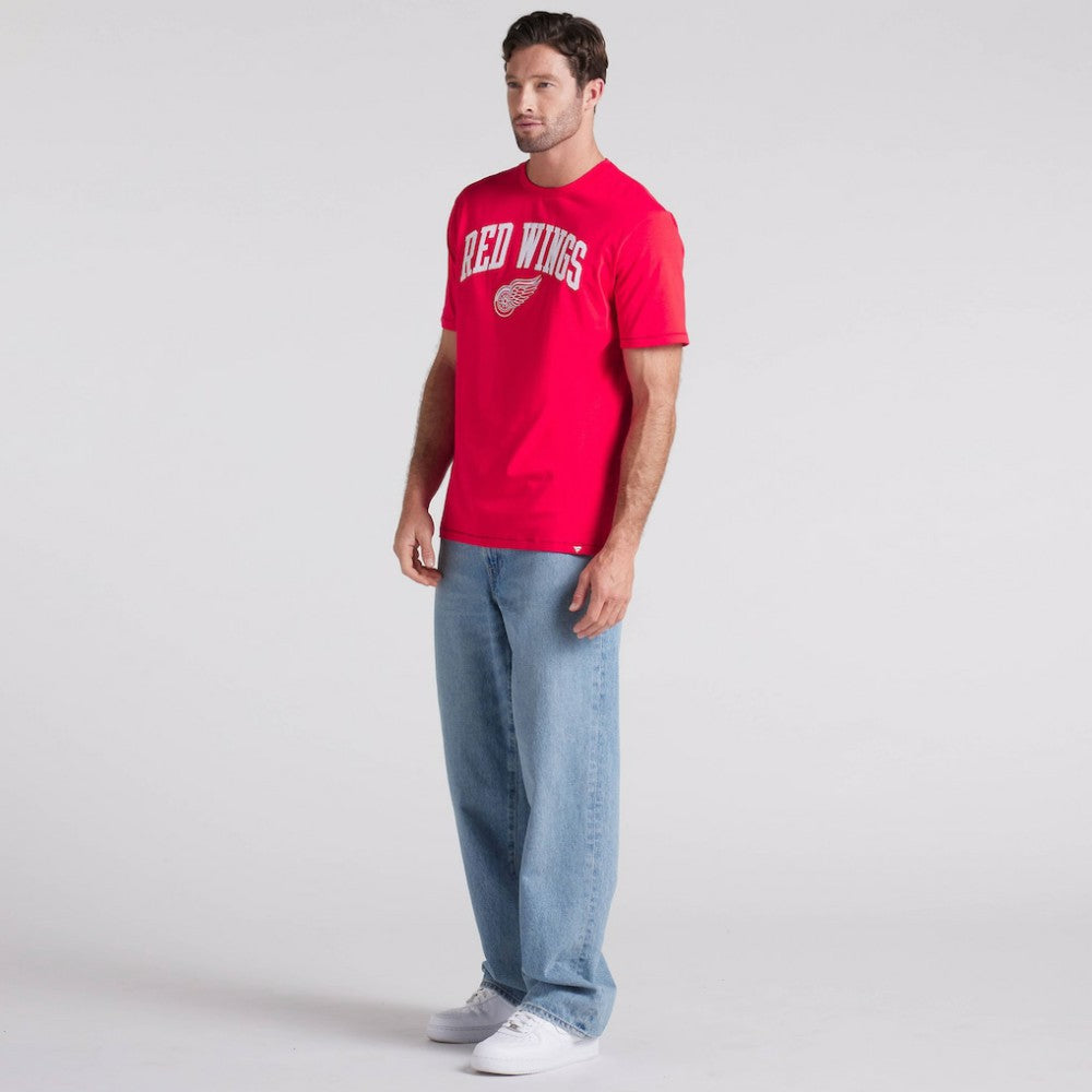 Detroit Red Wings Fanatics Elevated Pima T-Shirt - Red | US 201204314